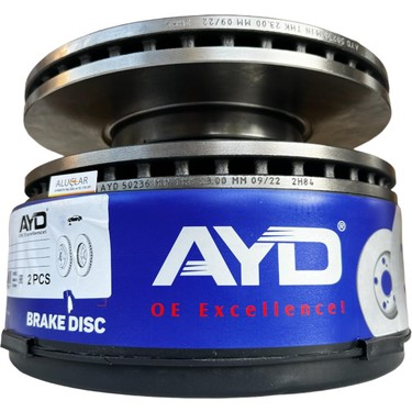 AYD-10-50217 ARKA FREN DİSKİ 1 TAKIM BMW E87/E90/E92 KASALAR  OEM 34216764651  34216855007  34216792227